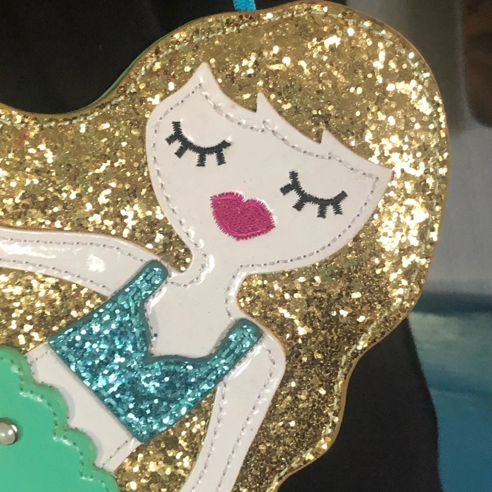 Glitter Mermaid Crossbody Purse by Limited Too